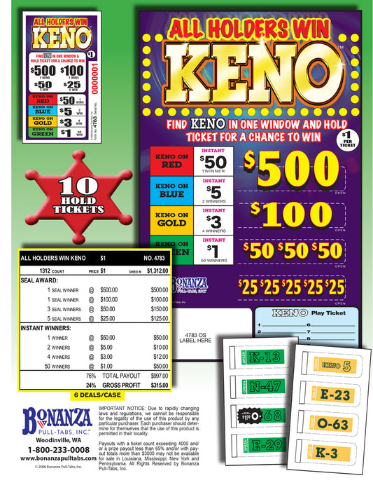 All Holders Keno