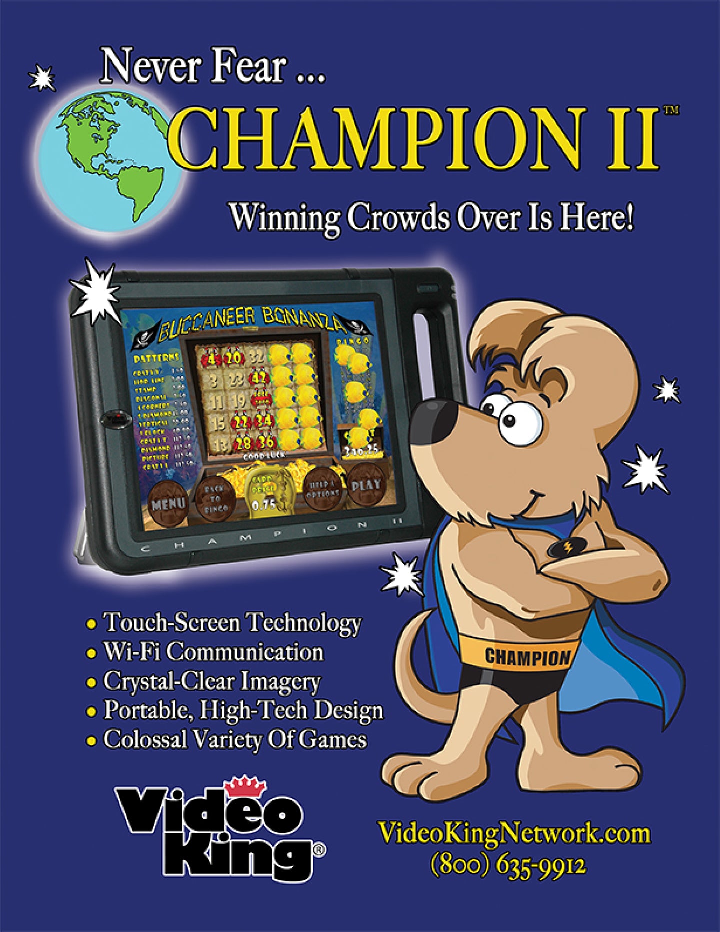 Never Fear CHAMPION II Winning Crowds Over Is Here!