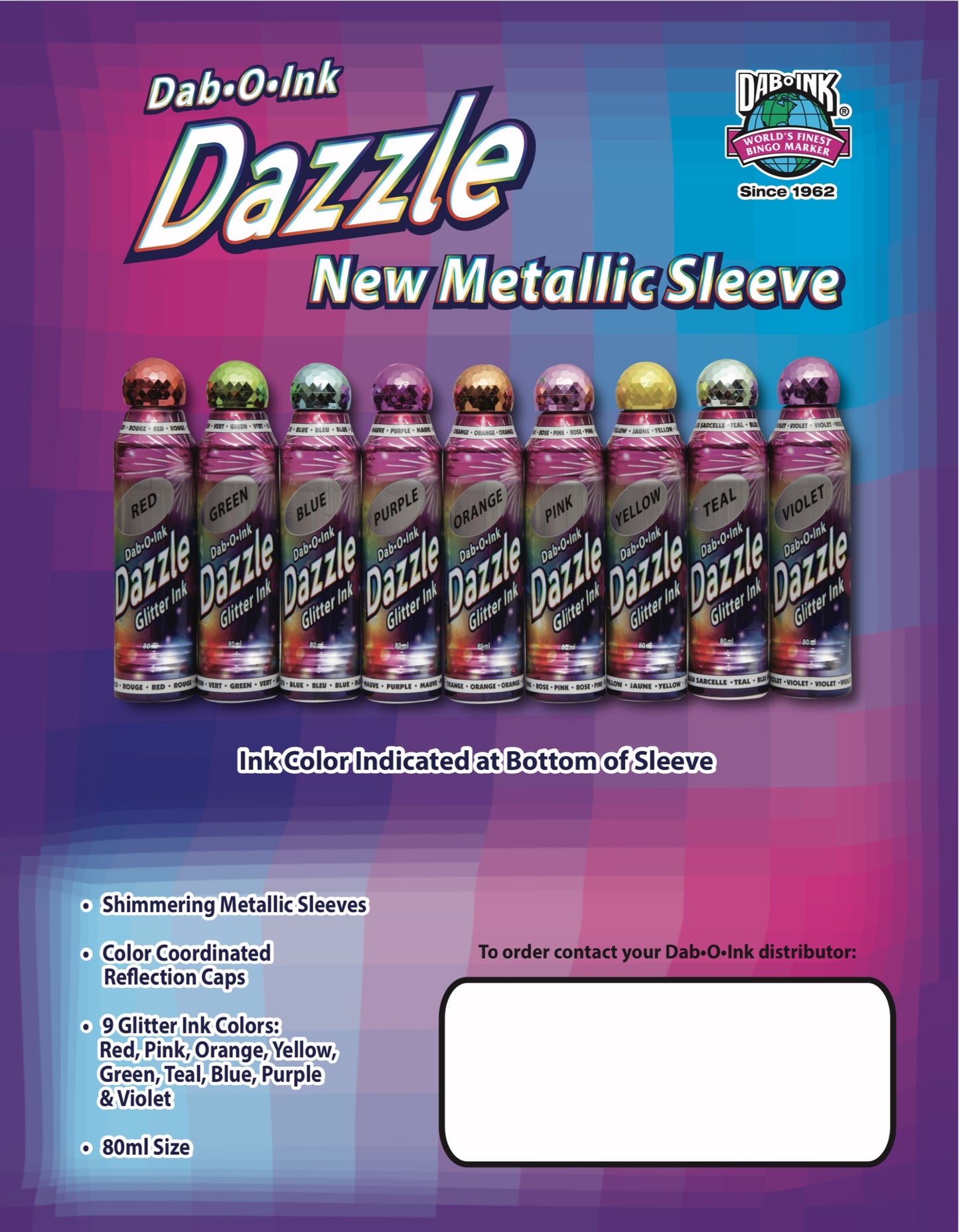 Dazzle New Metallic Sleeve