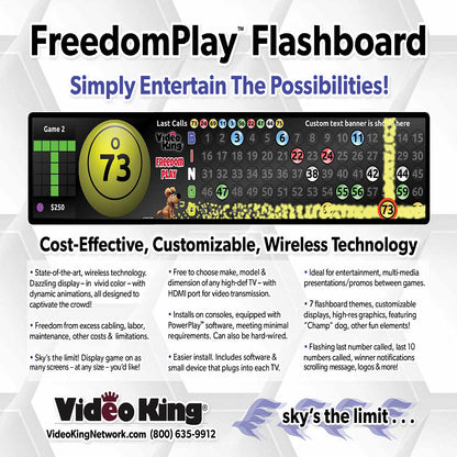 Freedom Play Flashboard Simply Entertain The Possibilities!