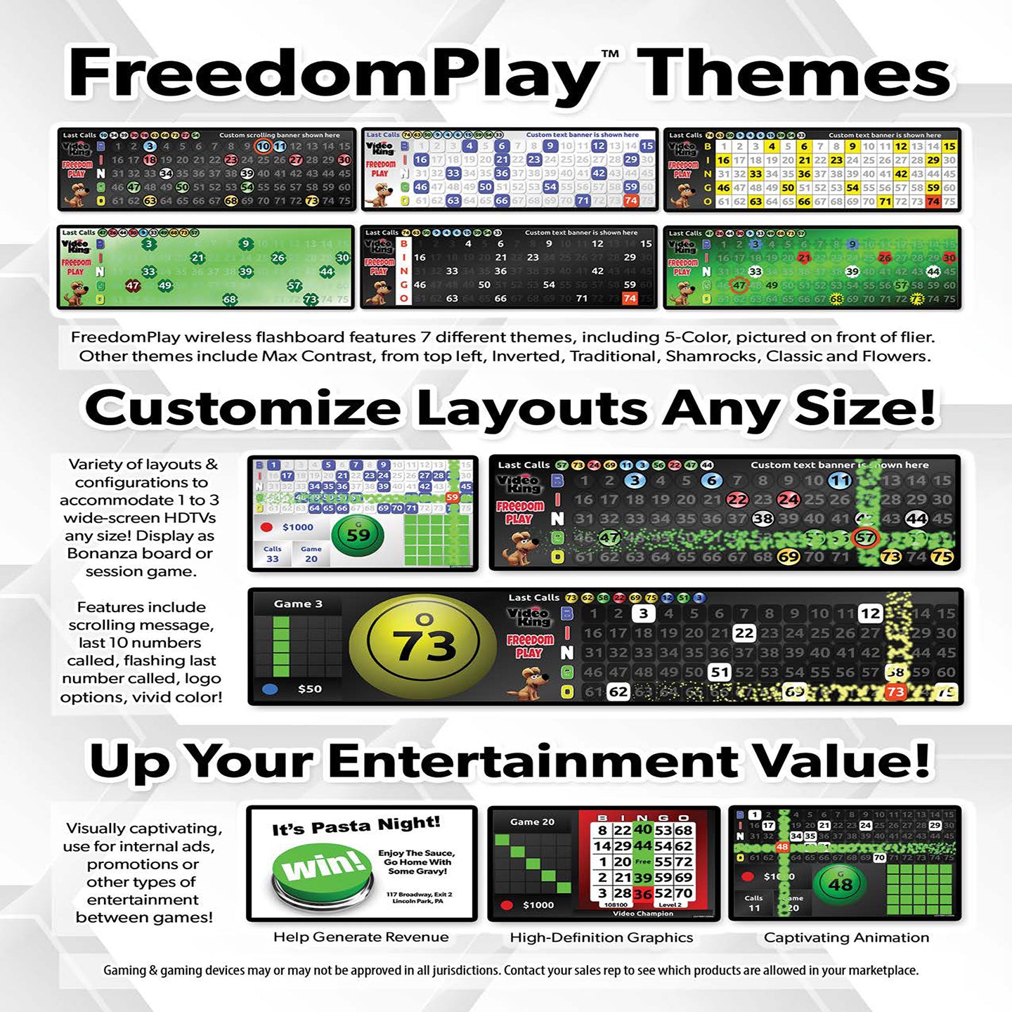 Freedom Play Flashboard Simply Entertain The Possibilities!