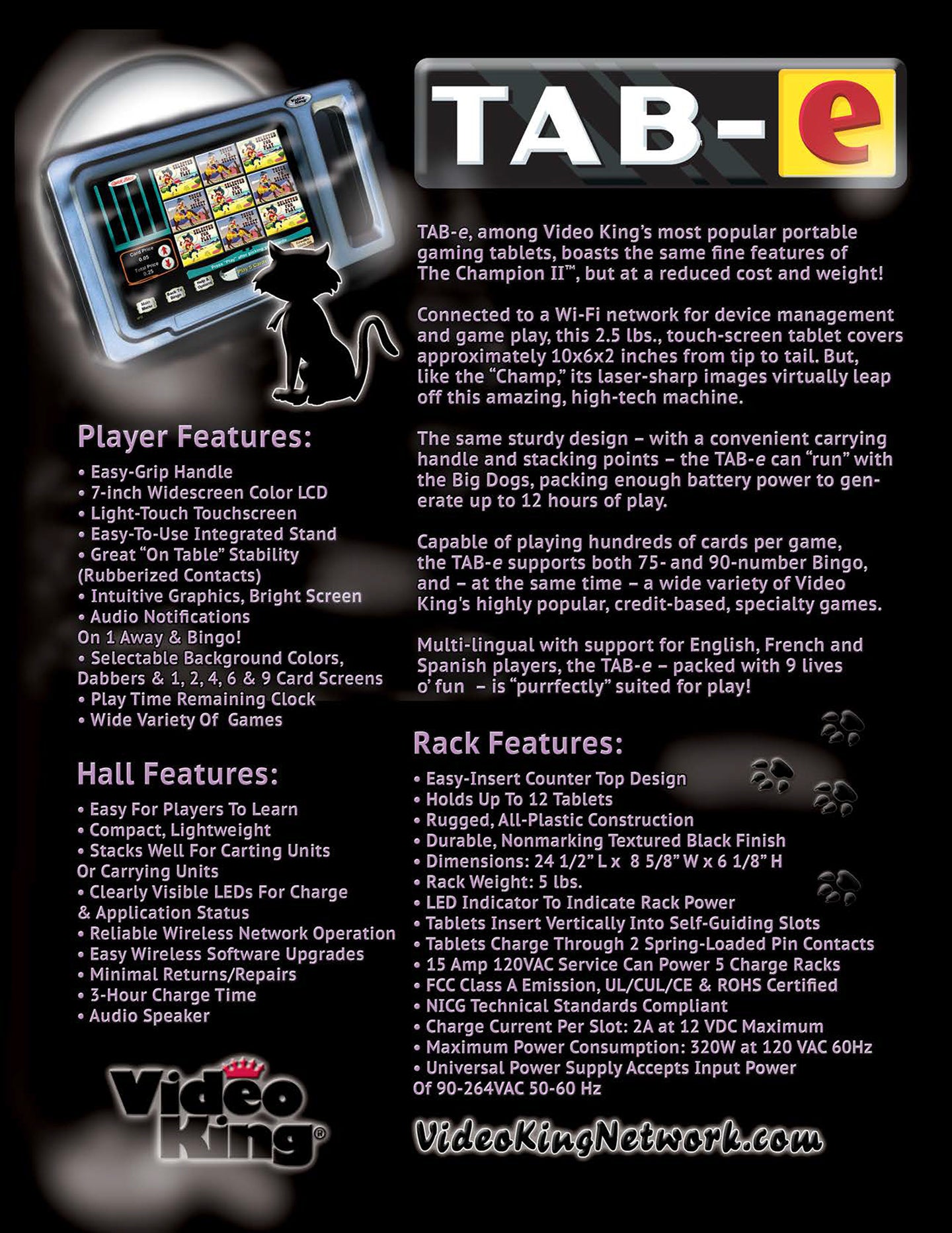 TAB-e The Purrfect Gaming Tablet!