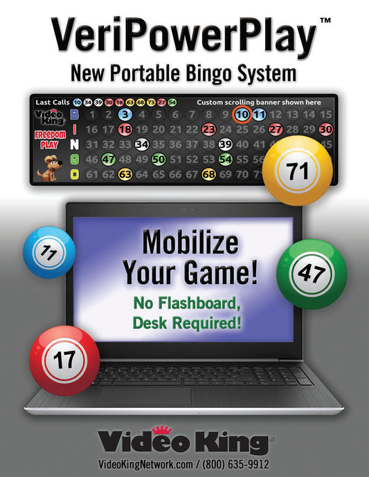 VeriPowerPlay™ New Portable Bingo System