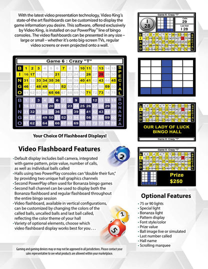 Video Display Flashboards Customizable Screens